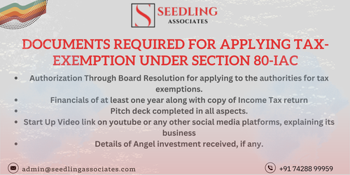 Documents required for applying tax-exemption under section 80-IAC.png