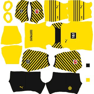Borussia Dortmund DLS Kits 2022 - Dream League Soccer Kits 2022 2.png