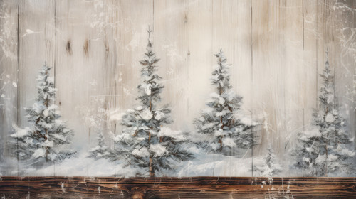 Old wood texture with snow and firtree 00549 03.jpg