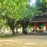 00025 北港神社手水舍現在是涼亭