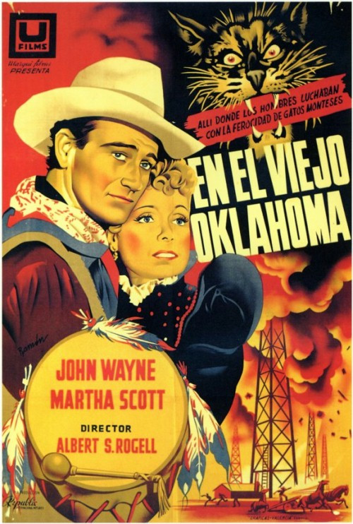 Wojny drapieżców / In Old Oklahoma (1943) PL.1080p.BDRip.H264-wasik / Lektor PL