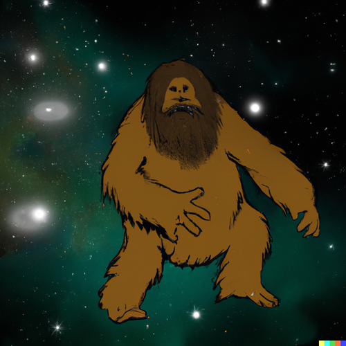 DALL·E 2023 11 06 15.35.04 Sasquatch in space.png