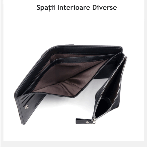 portofel de barbati pentru barbati portmoneu de piele naturala handmade lucrat manual cadou