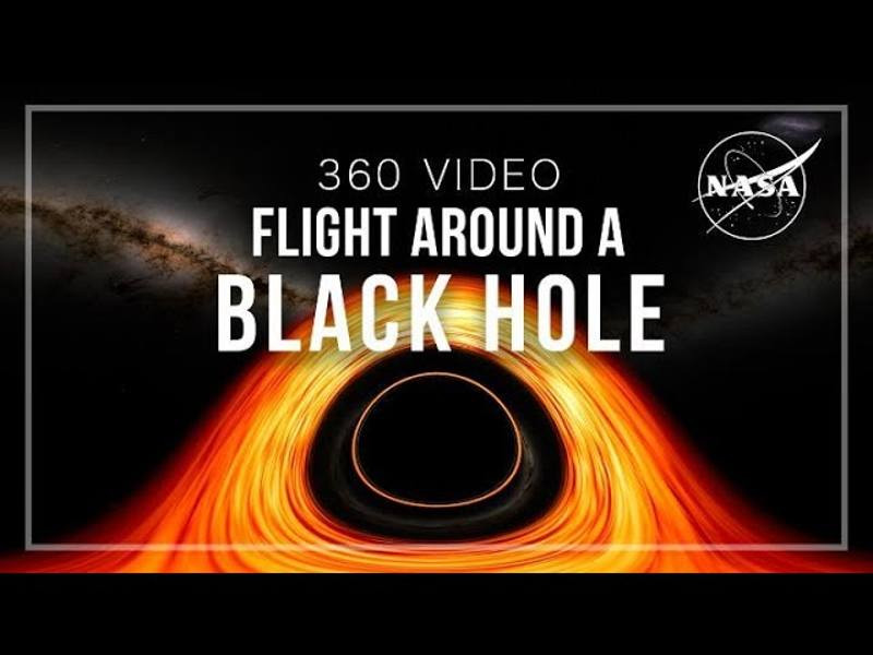 Cosa succede quando si cade in un Buco Nero? Il Video della NASA