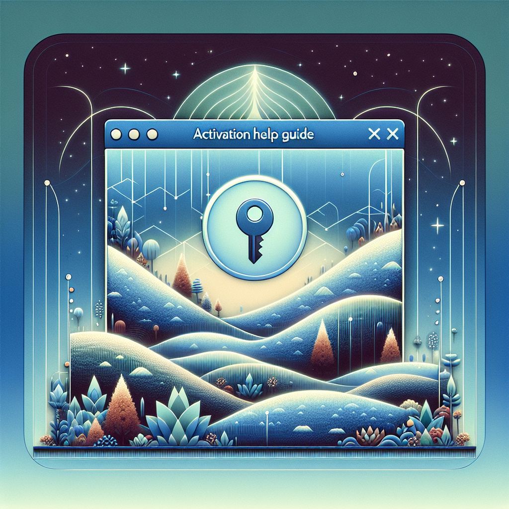 Activador de Windows mostrando pantalla de activación exitosa en computadora personal con fondo de escritorio personalizado