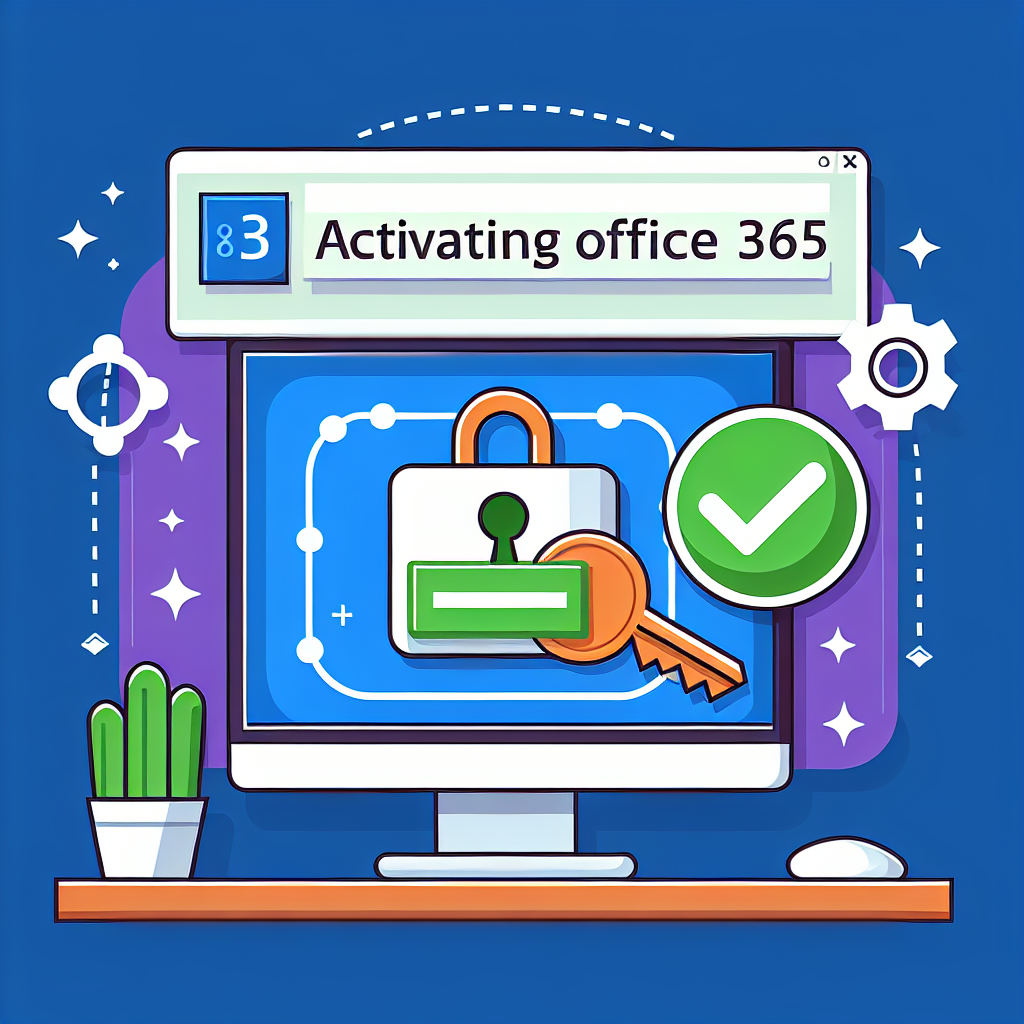 Microsoft Office 365 product key activation free guide showing step-by-step activation process