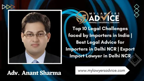 Top 10 Legal Challenges faced by Importers in India | Best Legal Advice for Importers in Delhi NCR |.webp