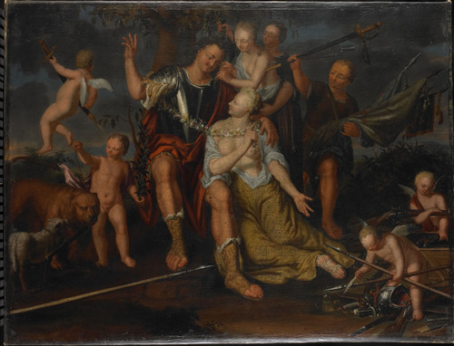 Kessel, B. van Аллегория Мира, 1725, 112 cm х 147 cm, Холст, масло