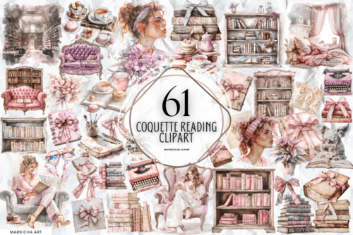 Coquette Reading Clipart Graphics 95086395 1 1 580x387.png