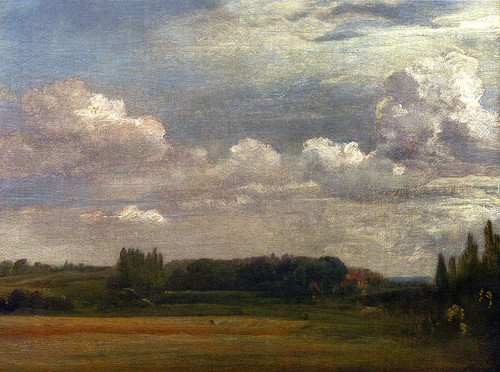 Constable John View Towards The Rectory From East Bergholt House