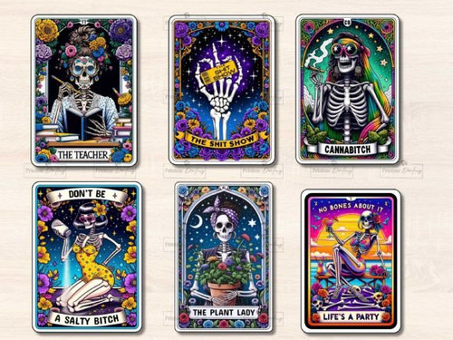 Funny Skeleton Tarot Card Sublimation6.jpg