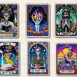 Funny Skeleton Tarot Card Sublimation6