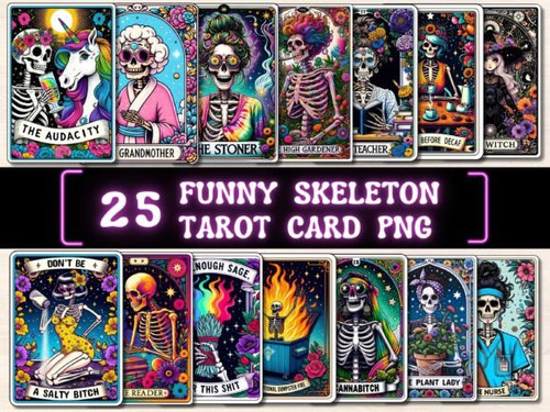Funny Skeleton Tarot Card Sublimation1.jpg