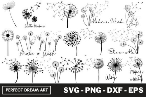 Dandelion Silhouette Bundles Outline Graphics 91573303 1 580x387.jpg