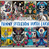 Funny Skeleton Tarot Card Sublimation Graphics 96303041 1 580x387
