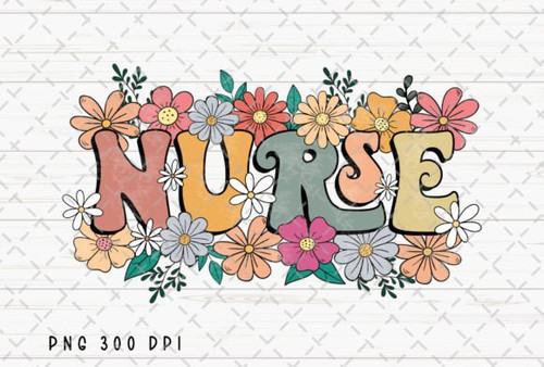 Nurse Retro Flowers Floral Nursing PNG Graphics 66525429 1 580x392.jpg