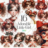 Adorable Little Girl Sublimation Bundle Graphics 95161878 1 580x387