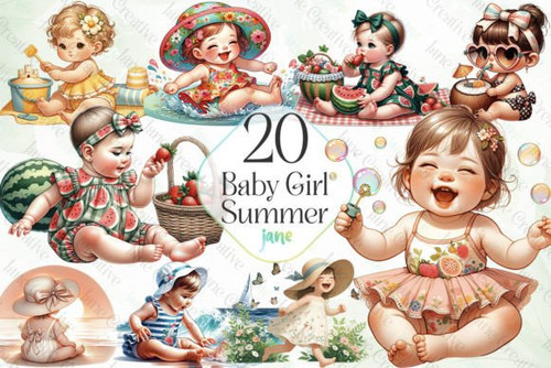 Baby Girl Summer Sublimation Bundle Graphics 95029042 1 580x387.jpg