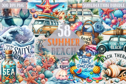 Summer Beach Bundle Sublimation 58 PNG Graphics 95505359 1 580x387.jpg