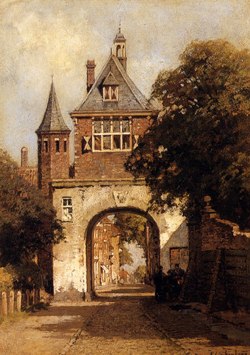 Klinkenberg Johannes Christiaan Karel A City Gate
