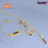 mojave copper lapis post