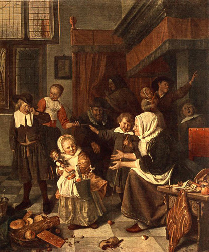 STEEN Jan The Feast Of St Nicholas