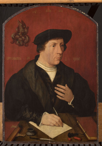 Mostaert, Jan (стиль) Портрет мужчины, 1555, 77 cm х 55,5 cm, Дерево, масло