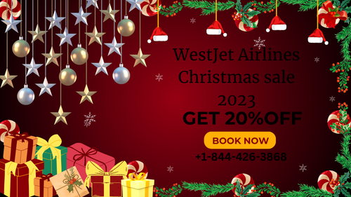 WestJet Airlines Christmas sale 2023.png