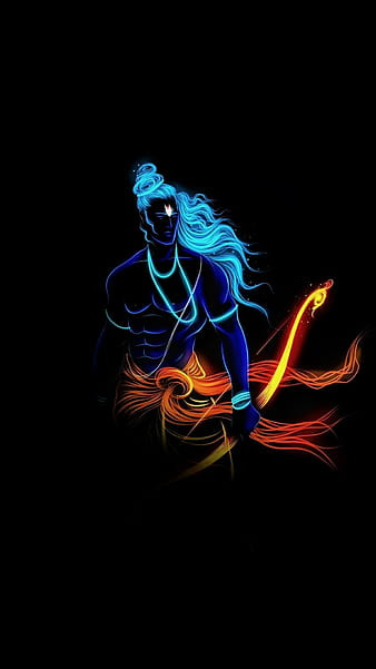 HD wallpaper lord rama black background lord jai shri ram thumbnail.jpg