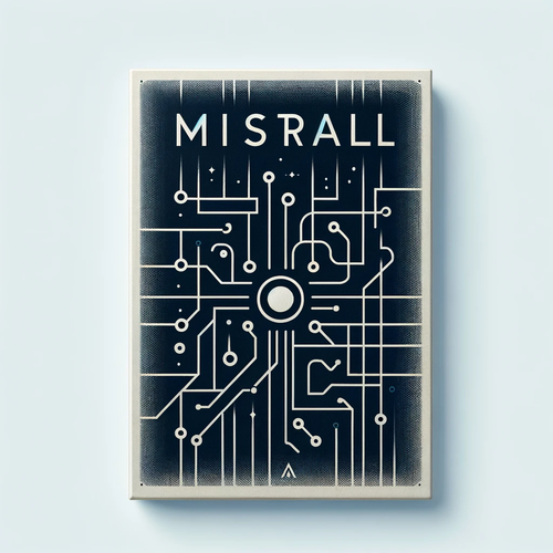 DALL·E 2023 12 14 11.33.37 A minimalist and elegant cover image for an AI language model named 'Mist.png