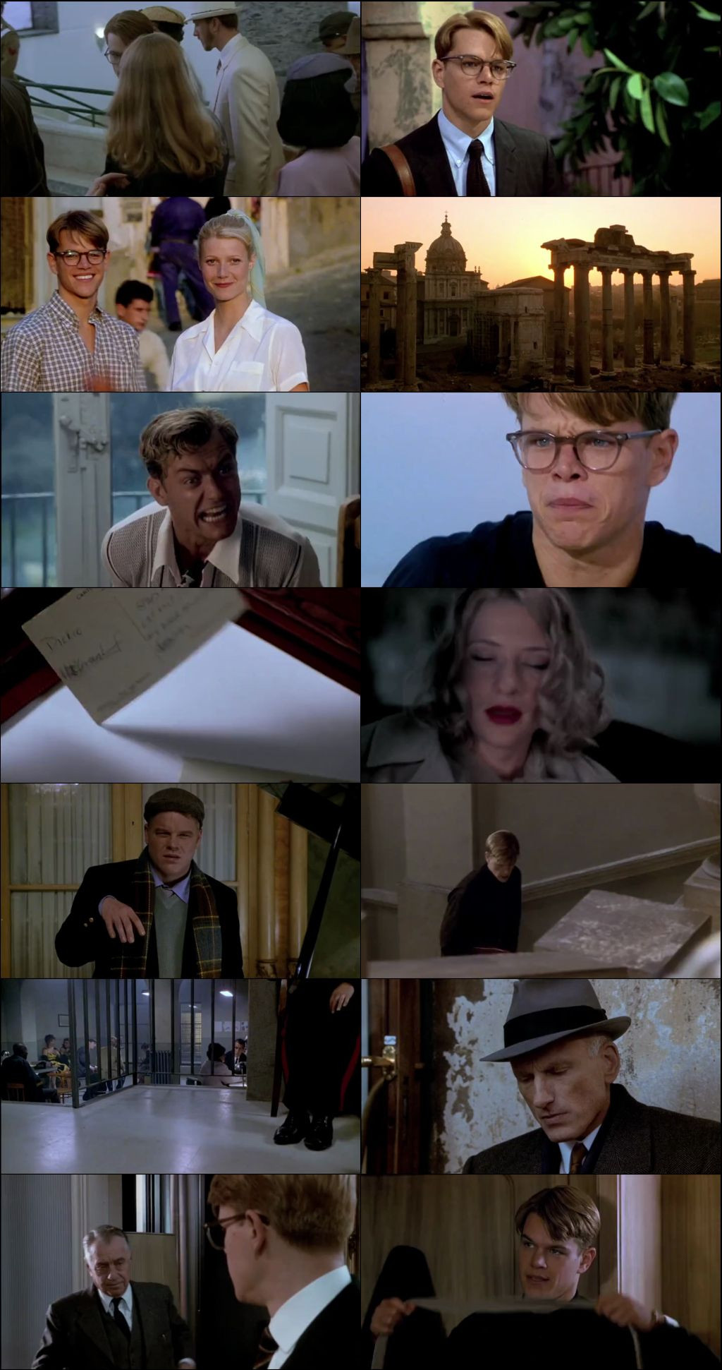 Download The Talented Mr. Ripley (1999) BluRay [Hindi + English] ESub 480p 720p