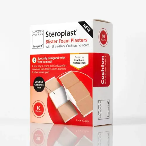 Steroplast Blister Foam Plasters 10pk.webp