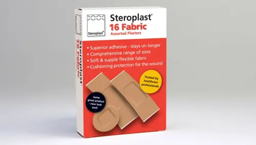 Steroplast Fabric Plasters 16 Pack.webp