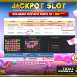 OLXTOTO JACKPOT SLOT MANIA SUGAR Rp.65.000.000.,- LUNAS