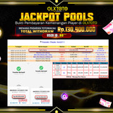 OLXTOTO JACKPOT TOGEL TOTO MACAU Rp.130.400.000,- LUNAS