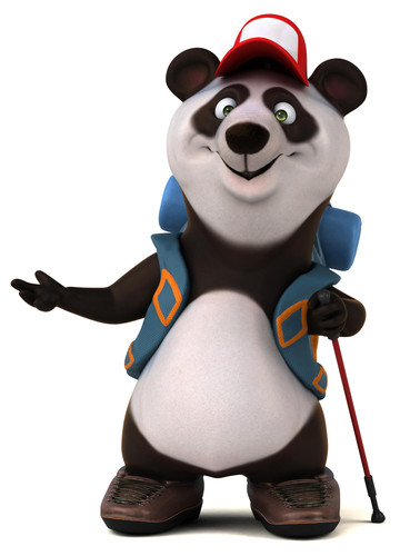 fun 3d panda backpacker cartoon character min.jpg