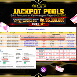 OLXTOTO JACKPOT TOGEL TOTO MACAU  Rp.95.000.000,- LUNAS