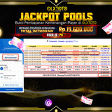 OLXTOTO JACKPOT TOGEL PASARAN HONGKONG  Rp.19.600.000,- LUNAS