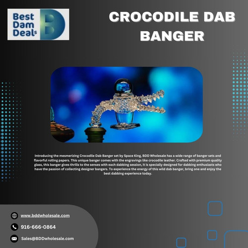 Crocodile Dab Banger | Space King | BDD Wholesale.jpg