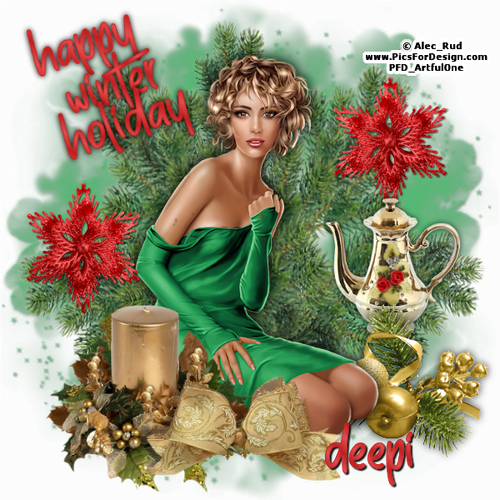ARud PFD Happy Winter Holiday A1 Deepi