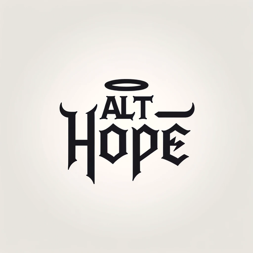 DALL·E 2023 12 12 18.47.24 Design a logo for 'Alt Hope' that is simple, minimalistic, modern, and cl.png