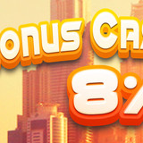 HOME BONUS CASHBACK 8% min
