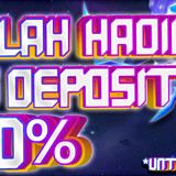HOME BONUS DEPOSIT 50% min