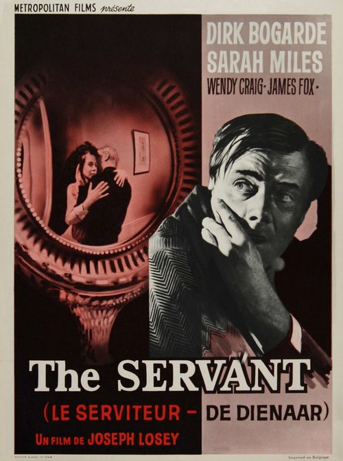 Służący / The Servant (1963) PL.1080p.WEB-DL.H264-wasik / Lektor PL