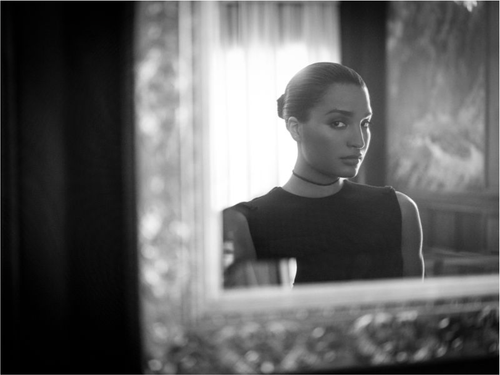Indya Moore by JUANKR Harper%27s Bazaar Spain December 2023 4.png