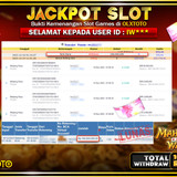 OLXTOTO JACKPOT SLOT MAHJONG WAYS Rp.100.000.000.,- LUNAS