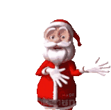 santa claus dancing unscreen.gif