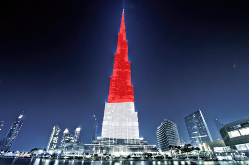 burj khalifa burj dubai dubai united arab emiratesredwhiteflag.jpg