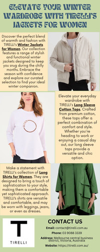 Elevate Your Winter Wardrobe With TIRELLI's Jackets For Women.jpg