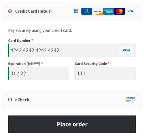woocommerce intuit payments credit card form.png